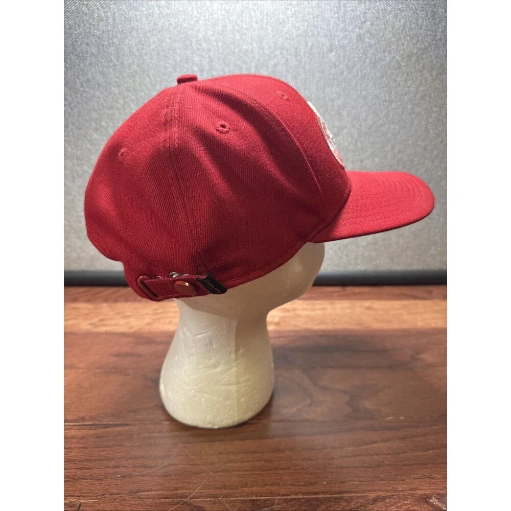 New Era 59FIFTY NHL Detroit Red Wings Logo Red White Snap Hat